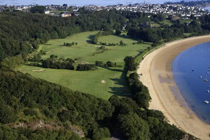Golf de la Baie de Morlaix Carantec - Fairway et green du parcours