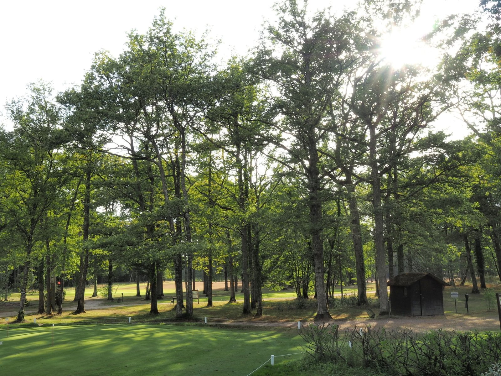Golf de Clairis - Fairway et green du parcours