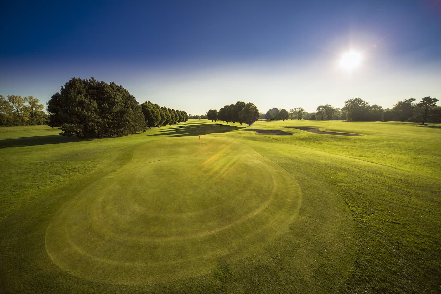 Golf de Deauville saint Gatien - Panorama du parcours de golf