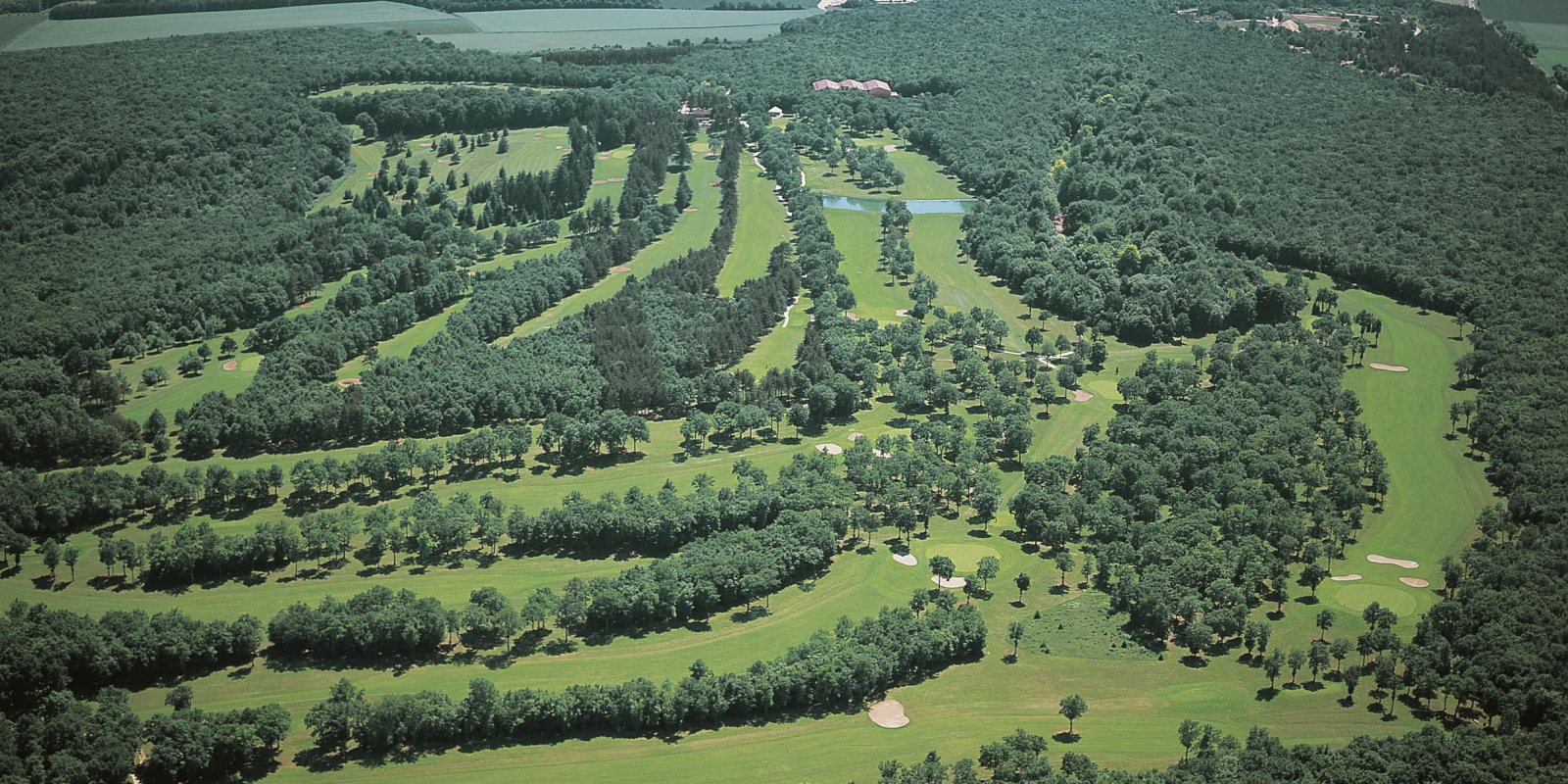 Golf de Dijon Bourgogne - Green et bunkers