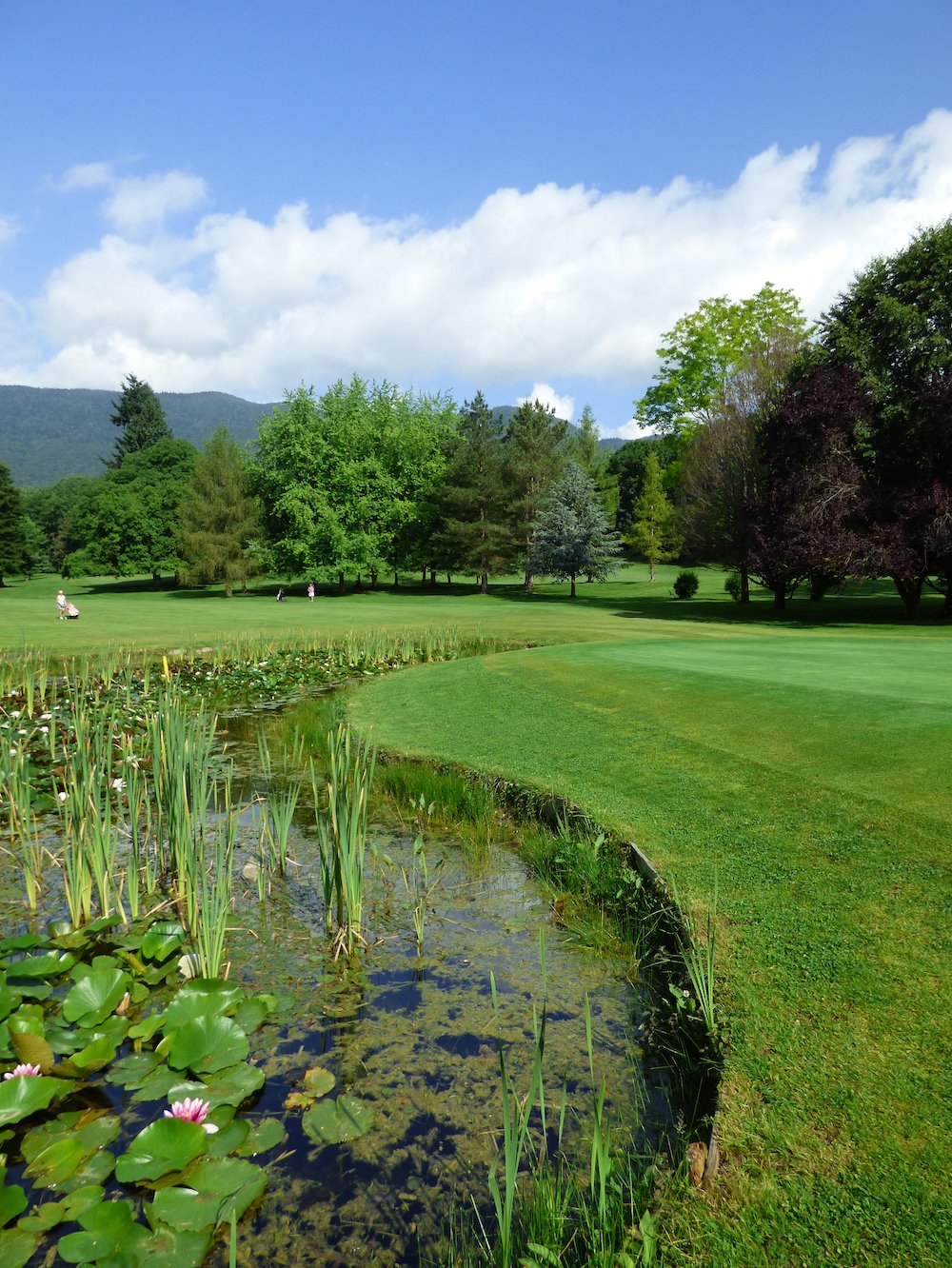 Golf du Domaine de Divonne - Panorama du parcours de golf