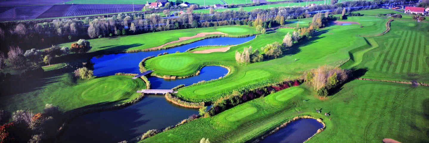 Golf Bluegreen Dunkerque Grand Littoral - Fairway et green du parcours
