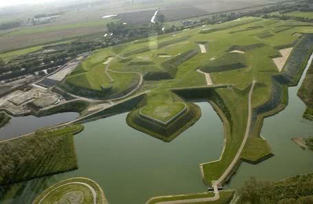 Golf Bluegreen Dunkerque Grand Littoral - Green et bunkers