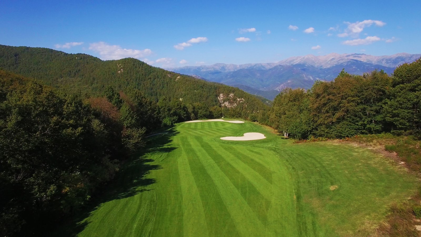 Domaine et Golf de Falgos - Fairway et green du parcours
