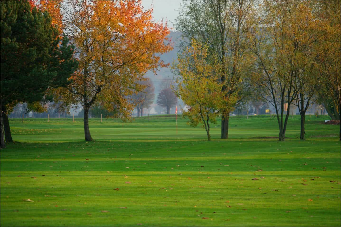Golf de Gaillon - Fairway et green du parcours