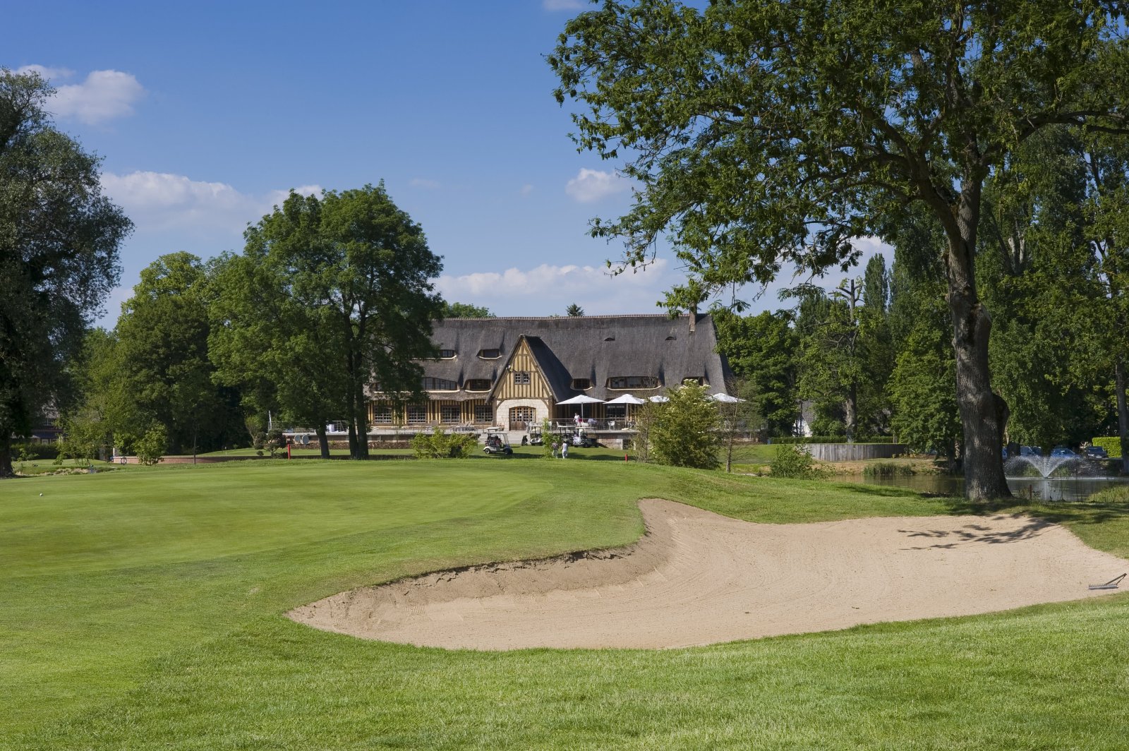 Golf de Gaillon - Green et bunkers