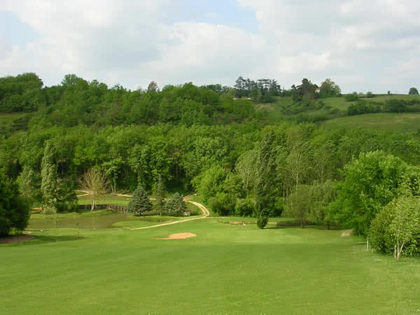 Golf de Gascogne - Fairway et green du parcours