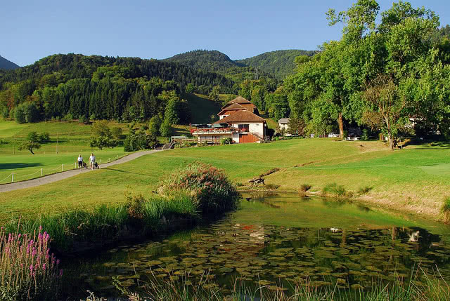Golf des Alpes Giez - Green et bunkers