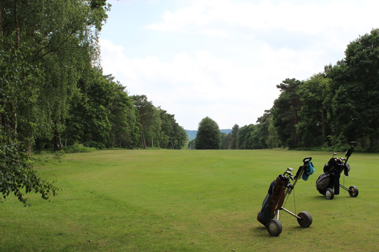 Golf de Jumièges - Fairway et green du parcours
