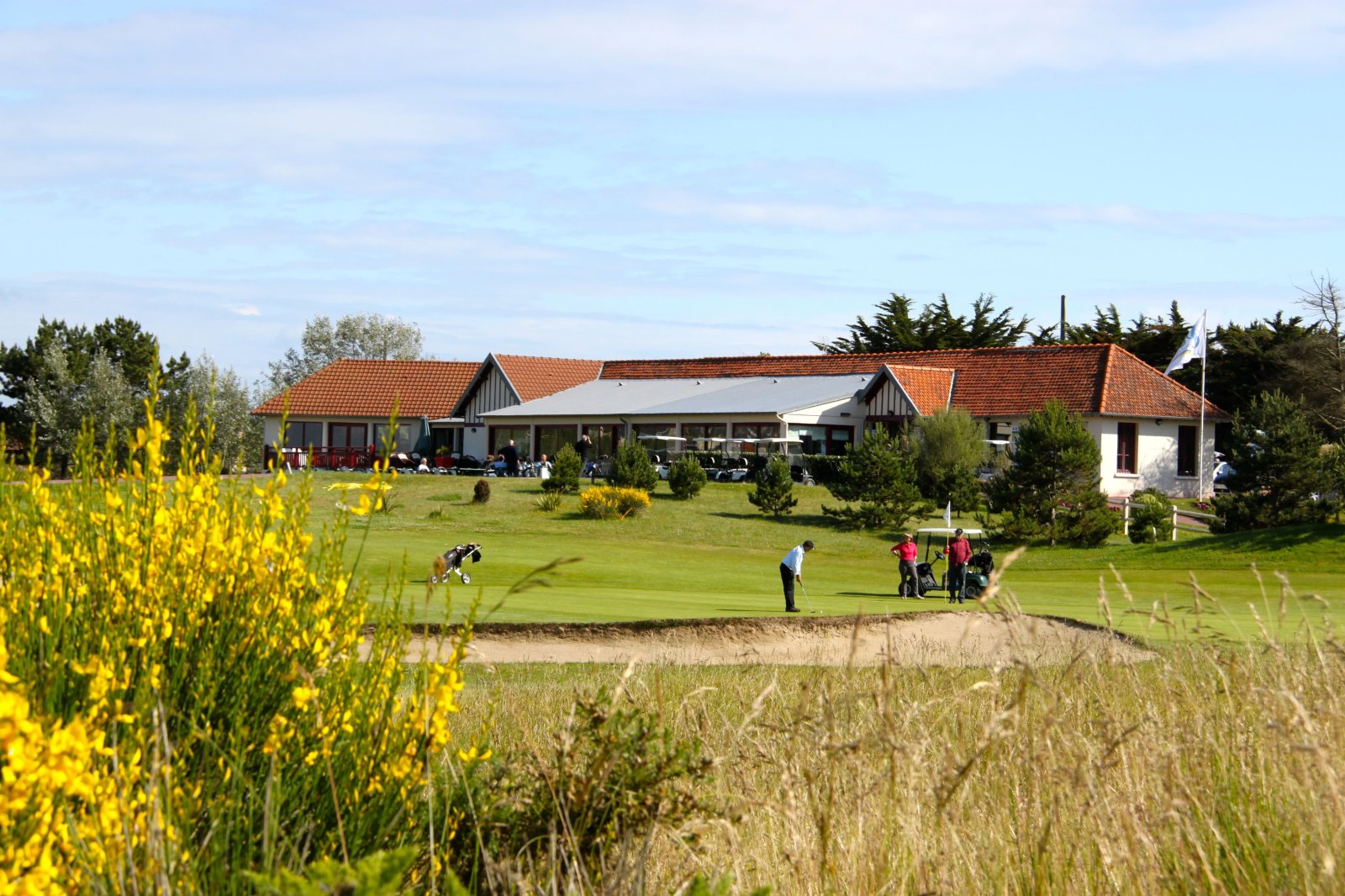Golf de la Côte des Isles Barneville Carteret - Panorama du parcours de golf