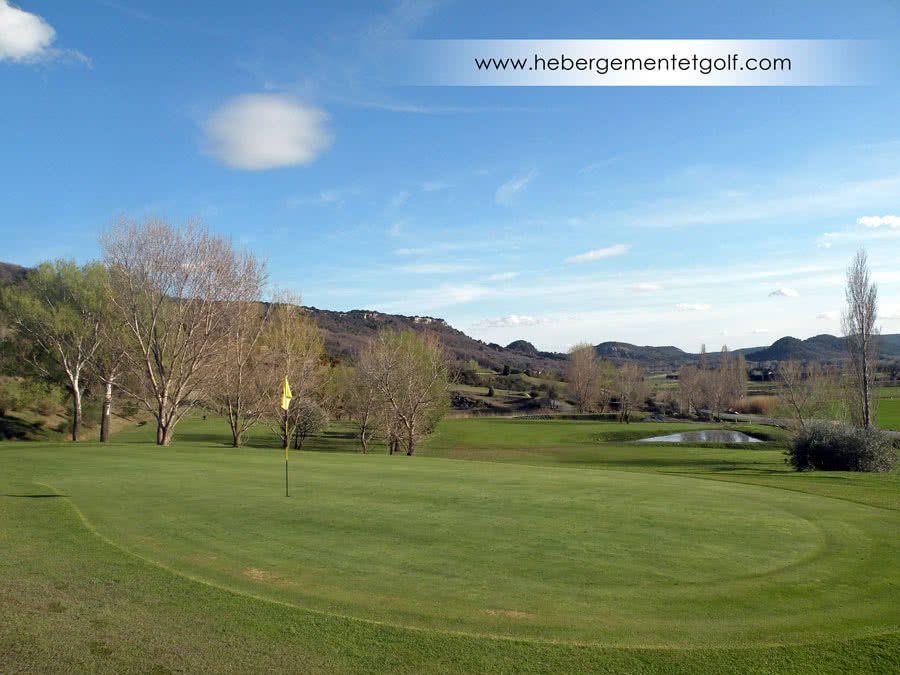 Golf Drome Provencale - Green et bunkers