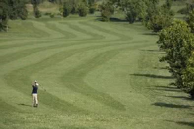 Golf de la Forge - Green et bunkers