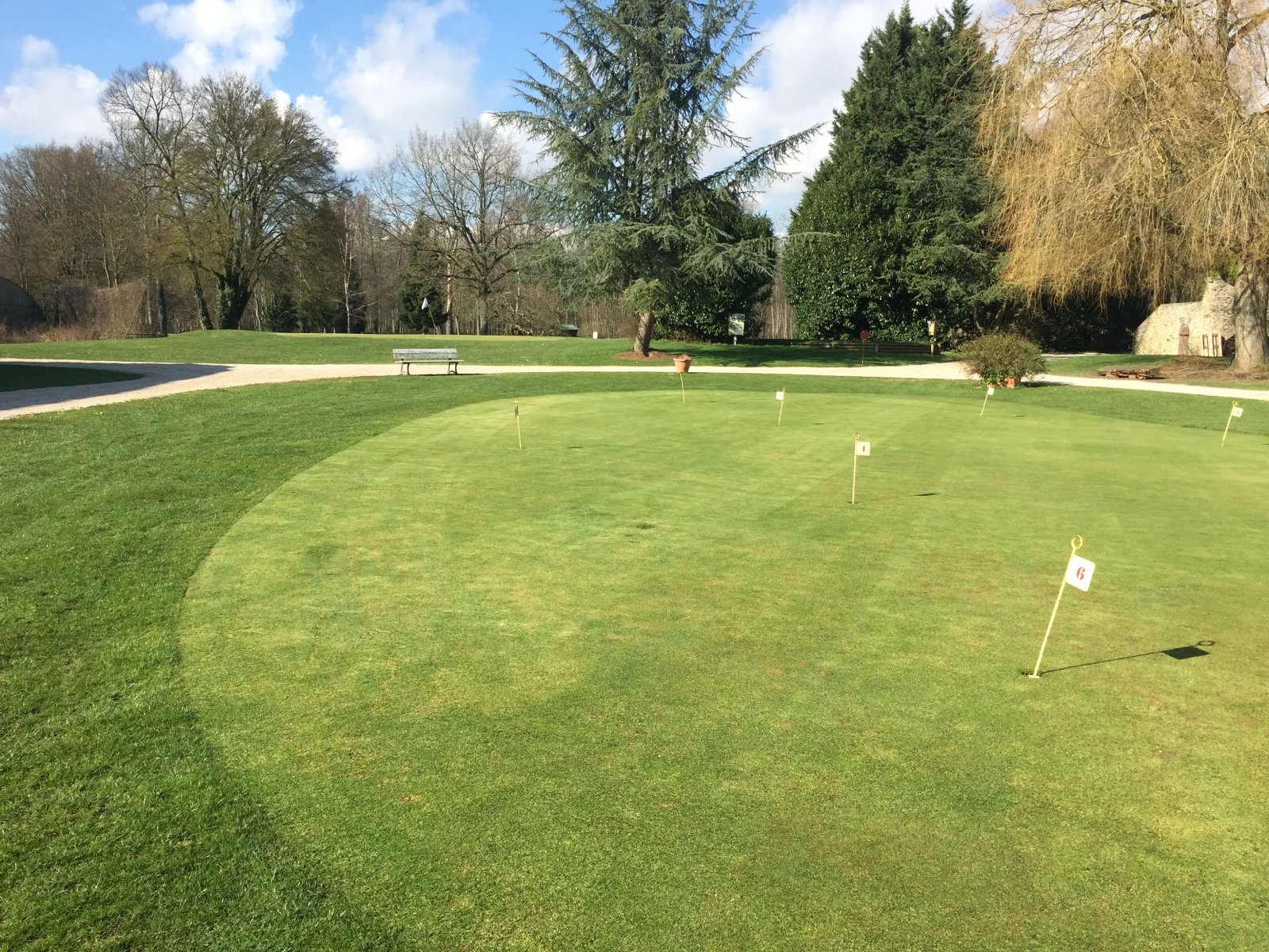Domaine de la Marsaudiere - Fairway et green du parcours