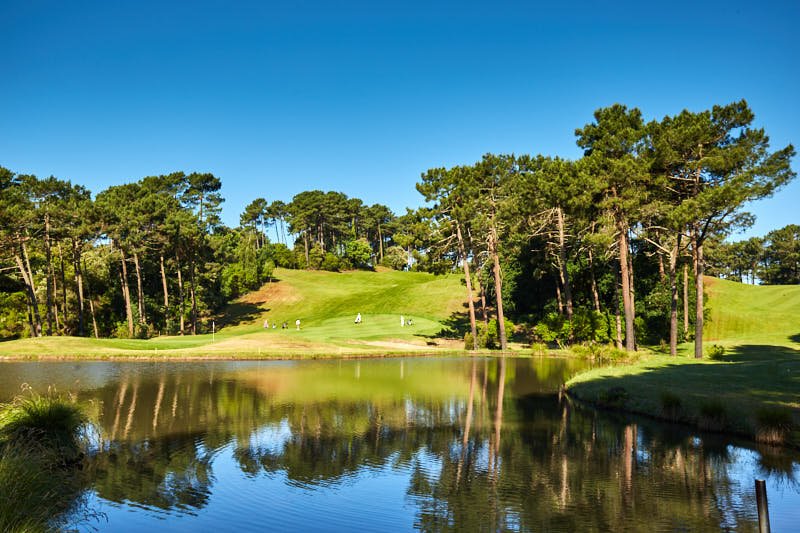 Golf Bluegreen Lacanau la Mejanne - Green et bunkers