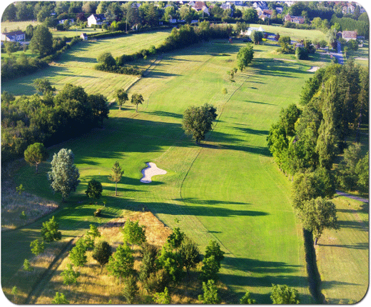 Golf de la Roche Posay - Fairway et green du parcours
