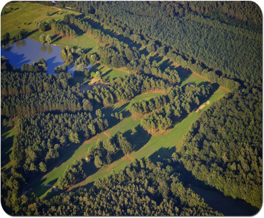 Golf de la Roche Posay - Green et bunkers