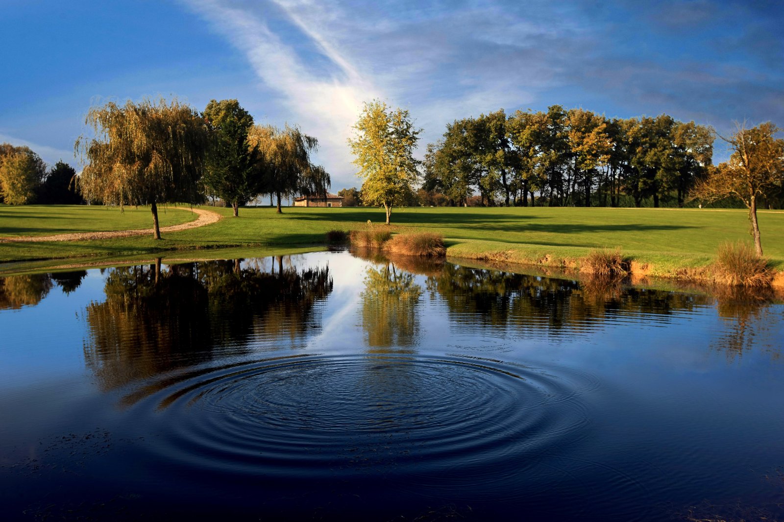 Golf de la Sorelle - Fairway et green du parcours