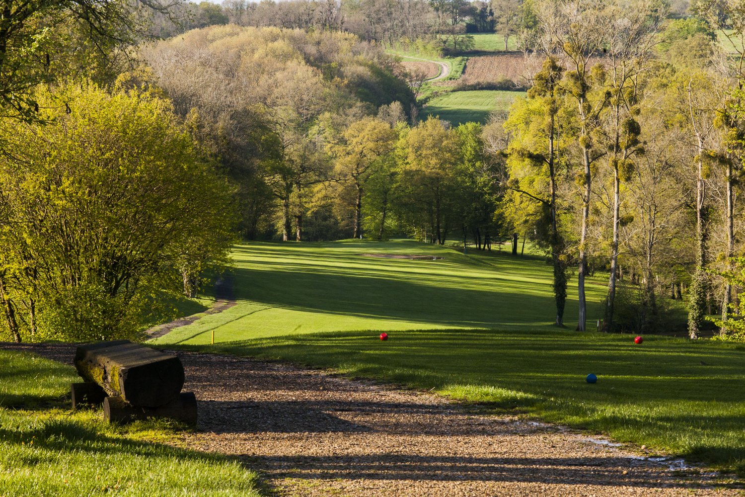 Golf de la Sorelle - Panorama du parcours de golf