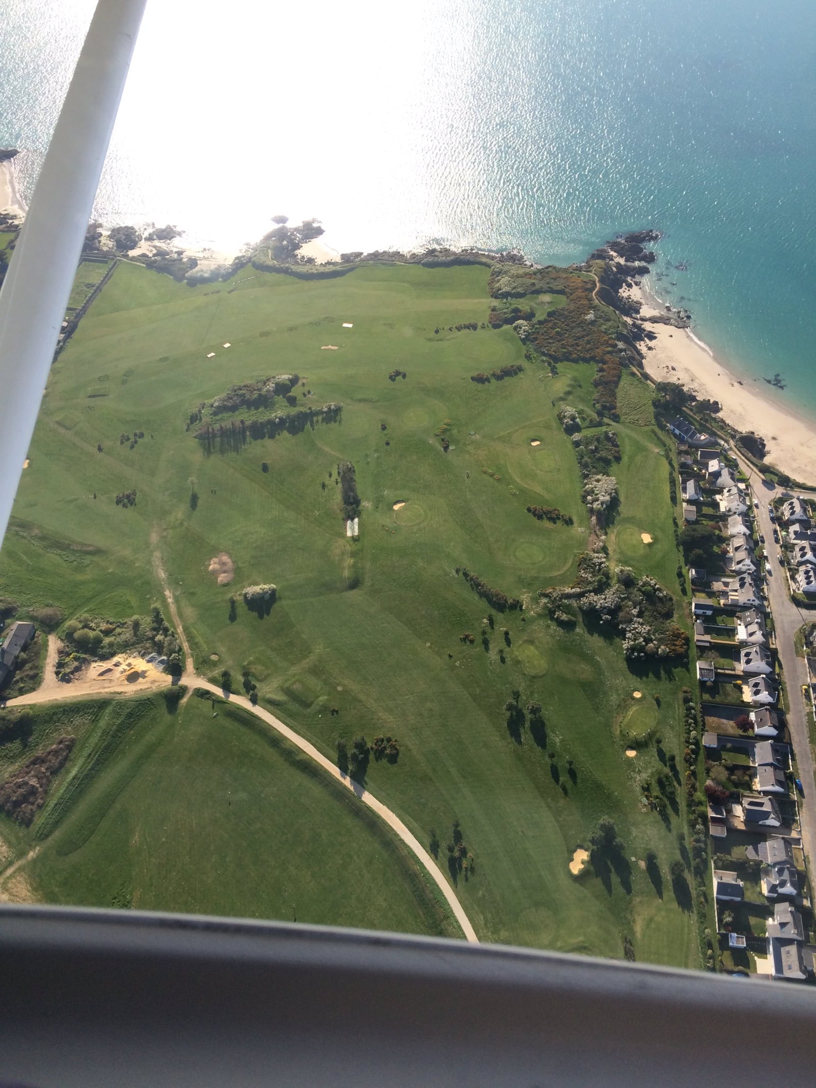 Golf de Gaea Lancieux - Fairway et green du parcours