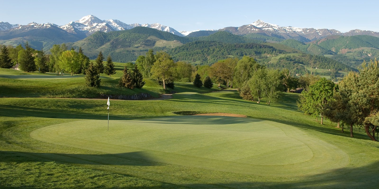 Golf de Lannemezan - Panorama du parcours de golf