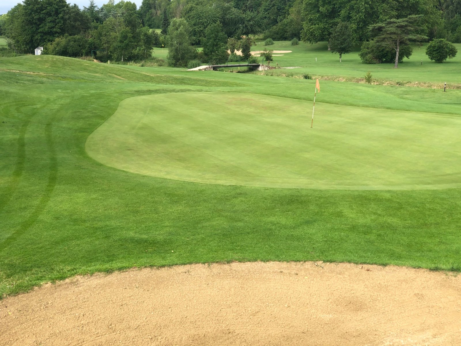 Golf de Lésigny Reveillon - Green et bunkers