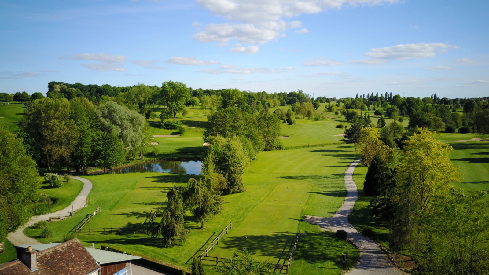 Golf de Lésigny Reveillon - Panorama du parcours de golf