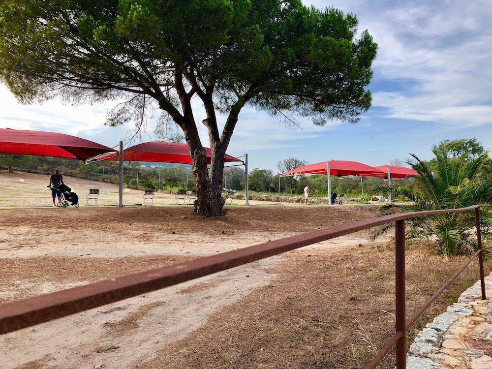 Golf de Lezza - Panorama du parcours de golf