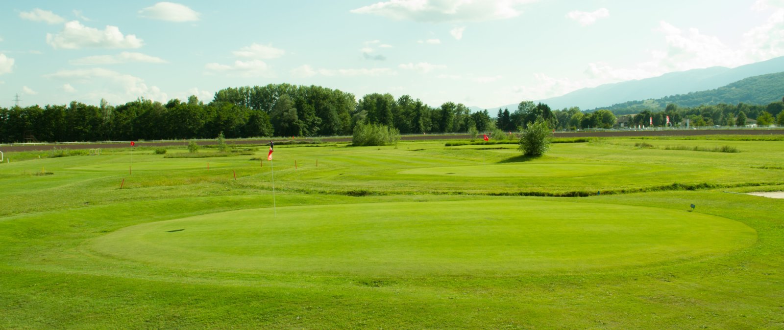 Golf de l’Hippodrome - Green et bunkers