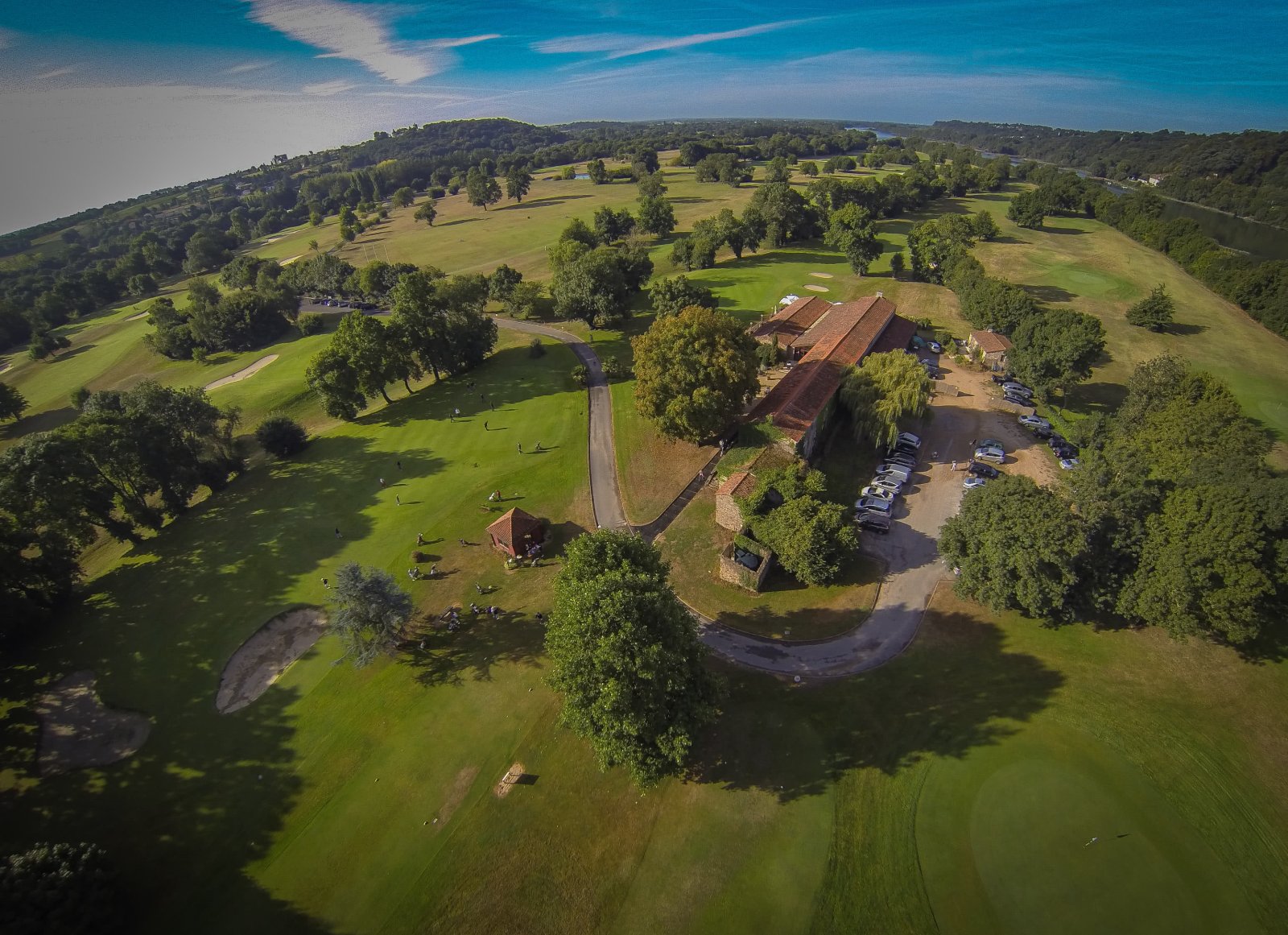 Golf de Nantes l’Île d’Or - Fairway et green du parcours
