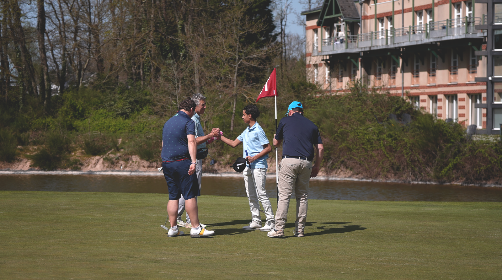 Golf d’Orléans Limère - Green et bunkers