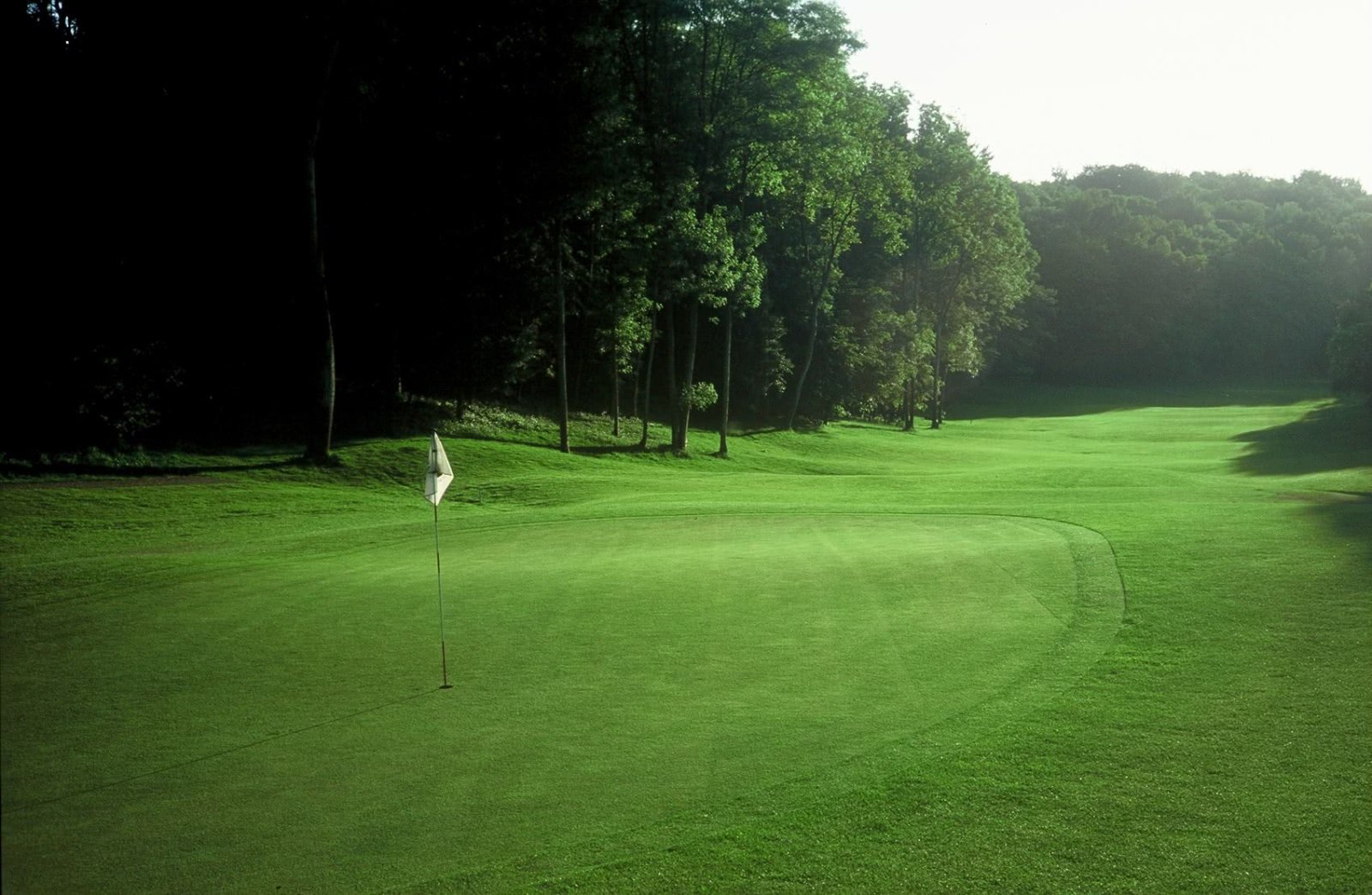 Golf de l’Isle Adam - Fairway et green du parcours