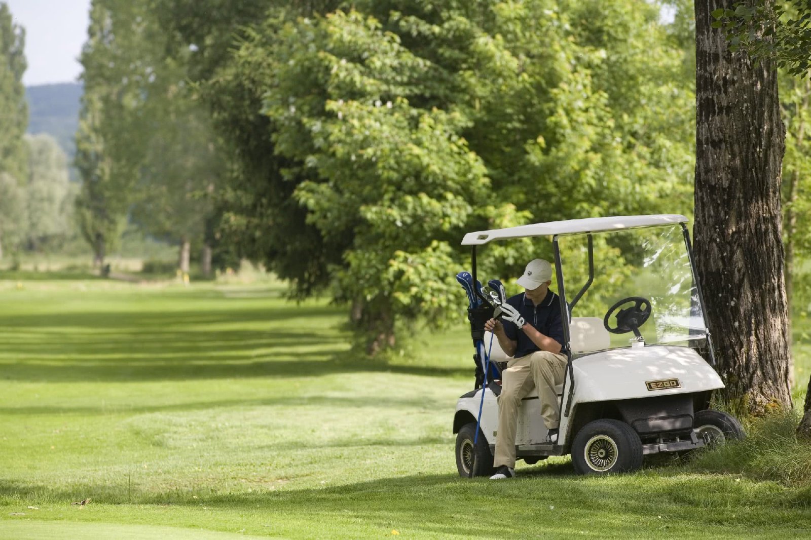 Golf de Lolivarie - Green et bunkers