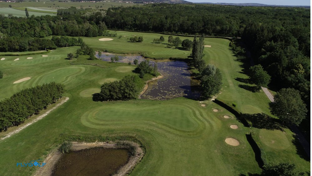 Golf de Macon la Salle - Panorama du parcours de golf