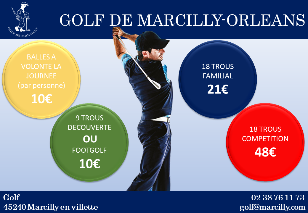 Golf de Marcilly Orleans - Club house et installations