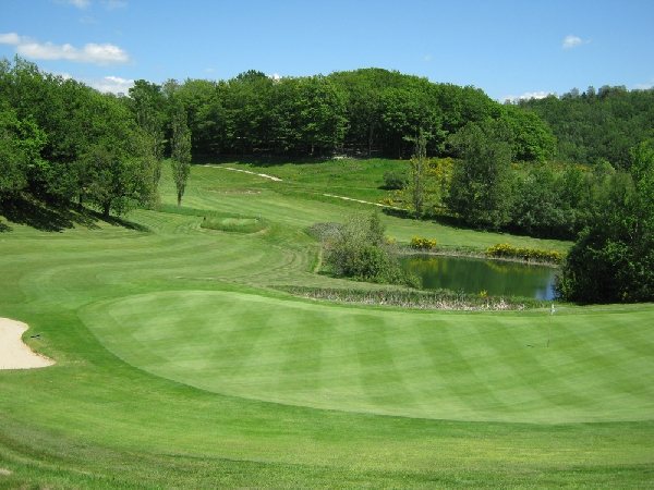 Golf de l’Aubrac Mezeyrac Laguiole - Green et bunkers