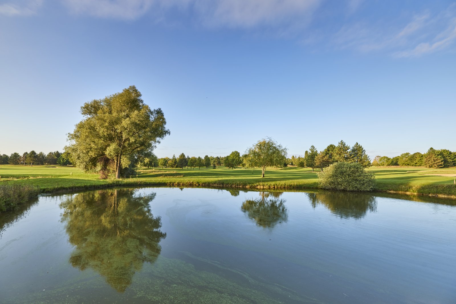 Golf Bluegreen Quétigny Dijon - Green et bunkers