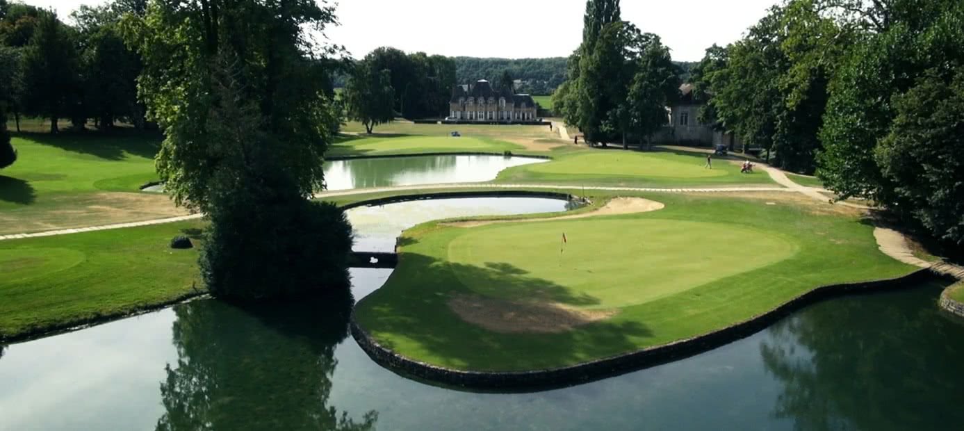Golf de Rebetz - Green et bunkers