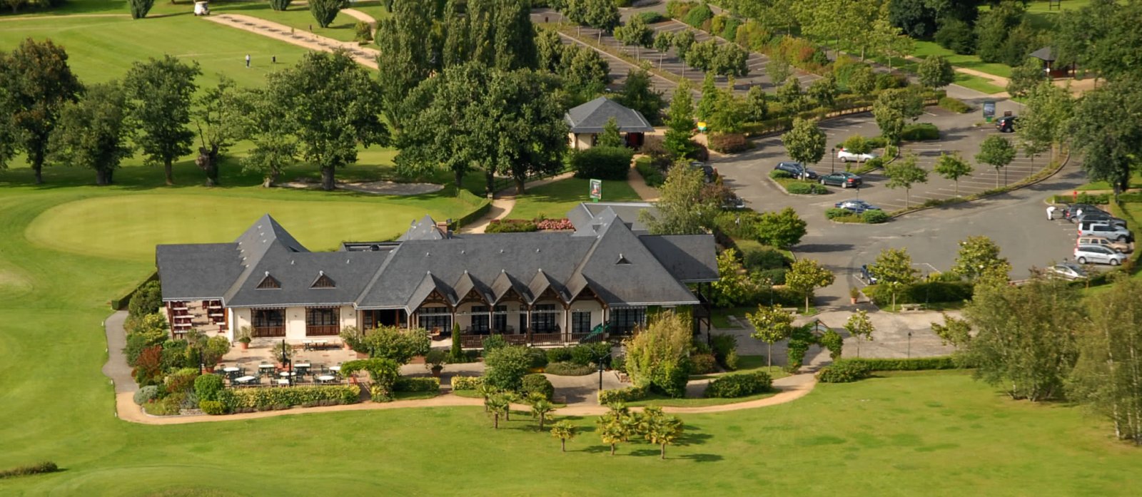 Golf de Sablé Solesmes - Fairway et green du parcours