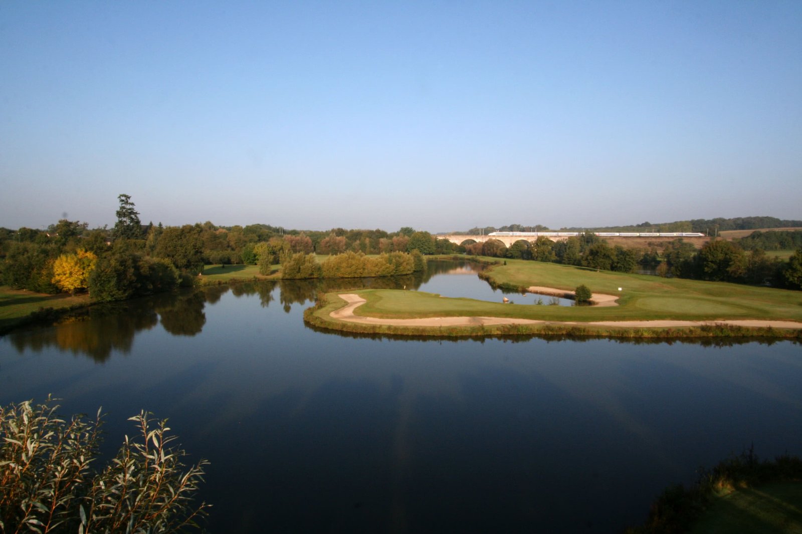 Golf de Sablé Solesmes - Green et bunkers