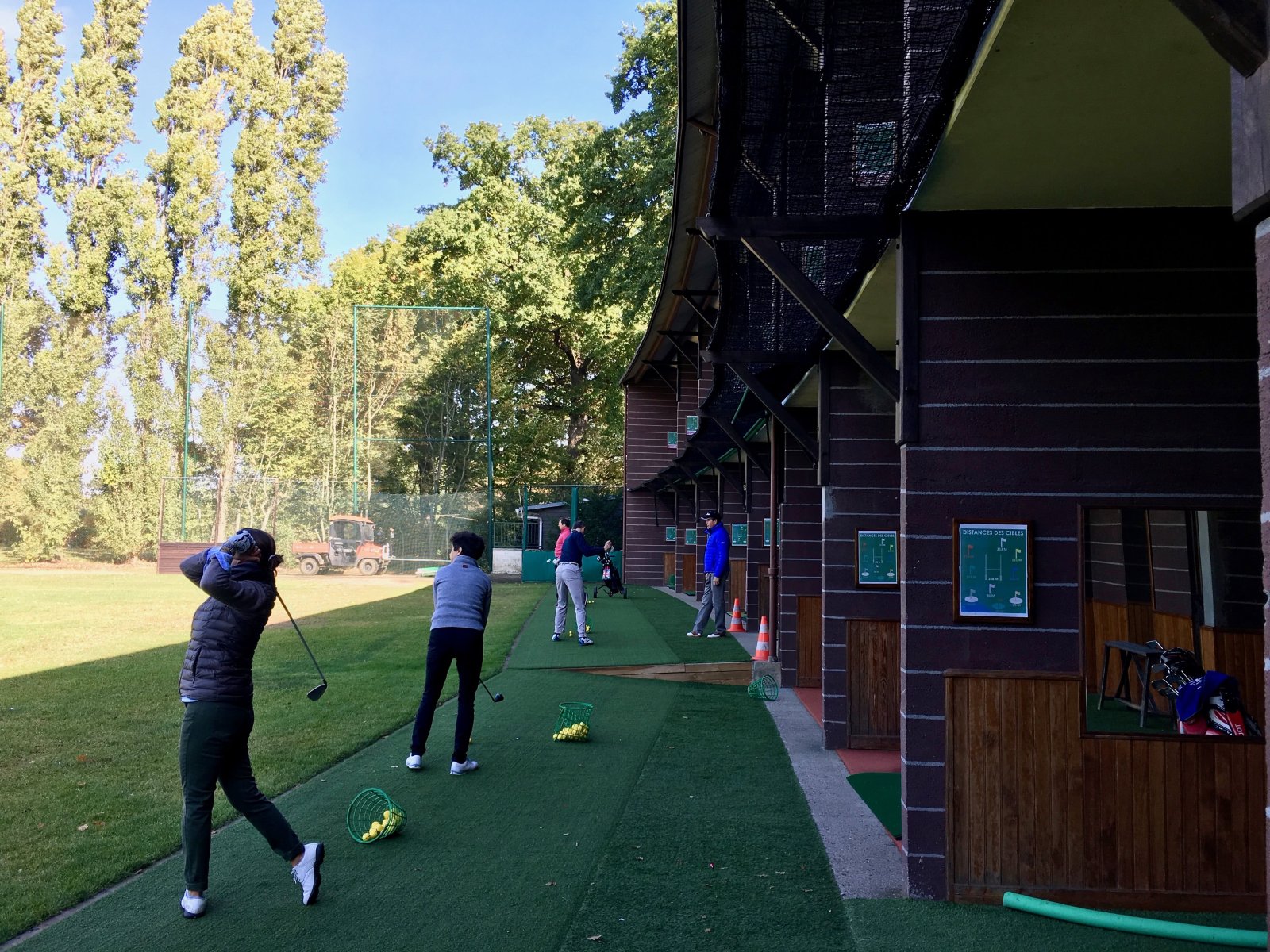 Golf de saint Cloud - Club house et installations