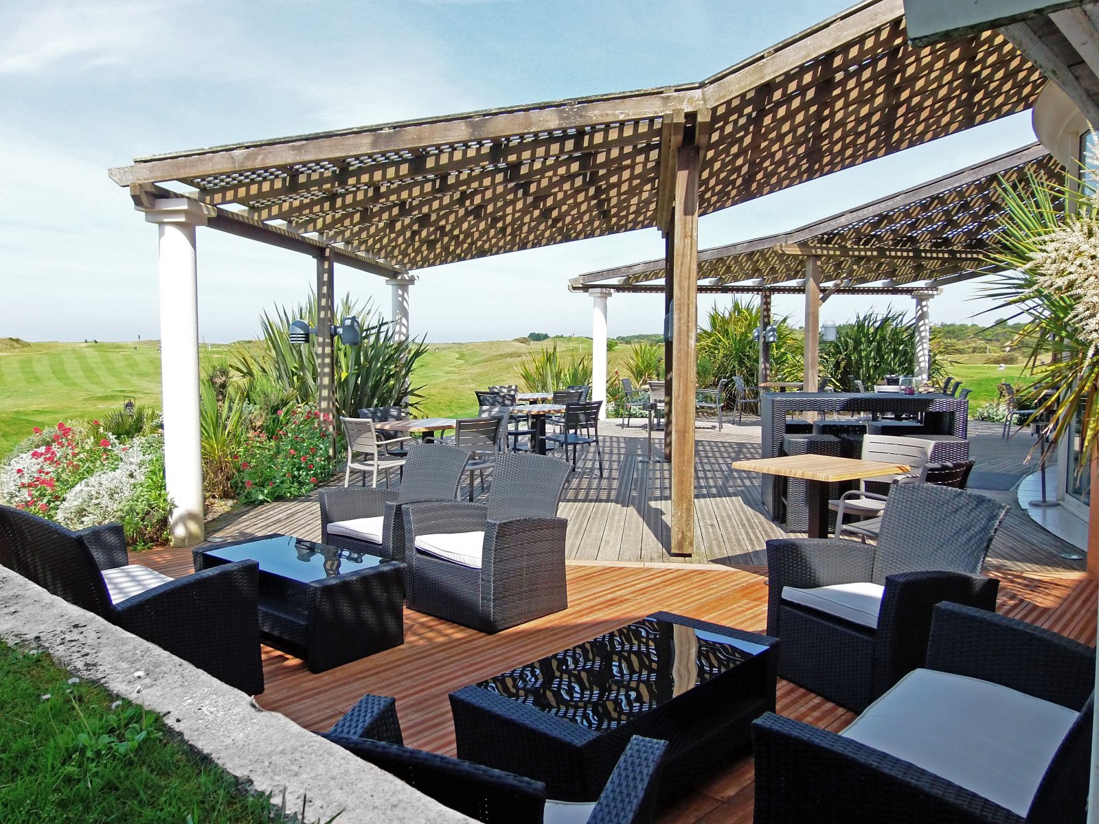 Golf de saint Jean de Monts - Fairway et green du parcours
