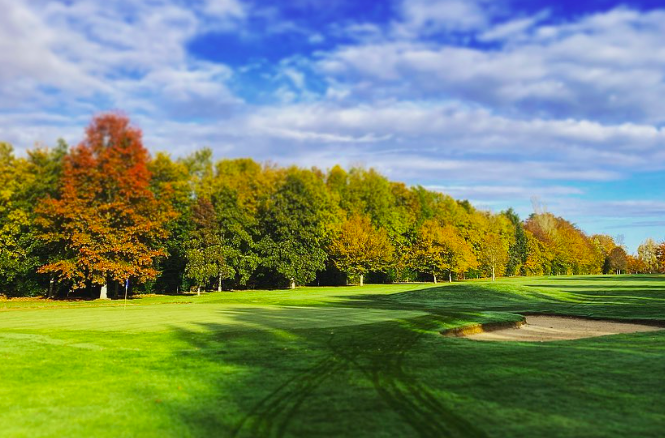 le Mans Golf Club Sargé - Green et bunkers
