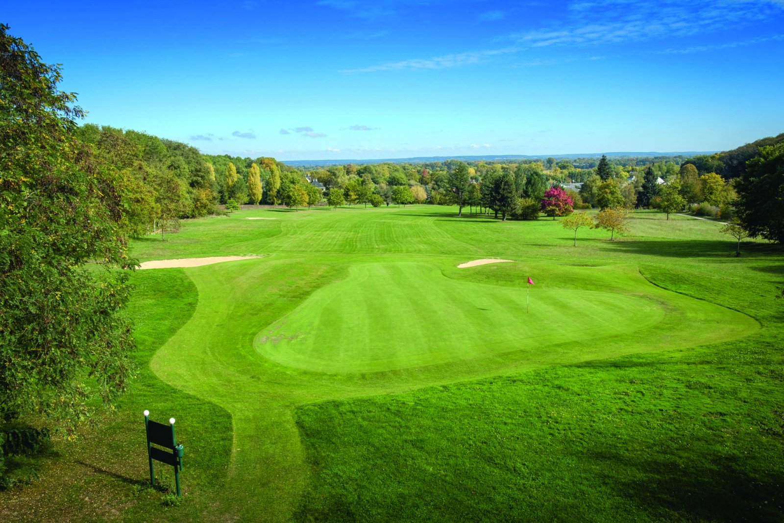 Golf de Saumur - Fairway et green du parcours
