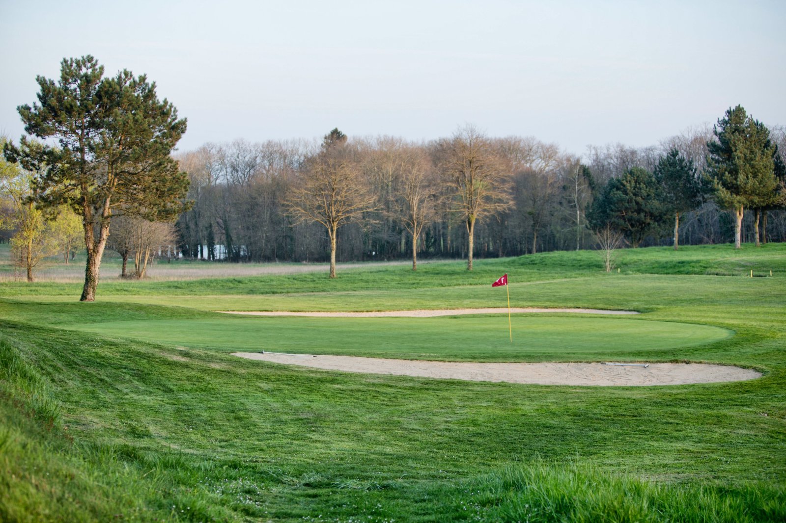 Golf de Saumur - Green et bunkers