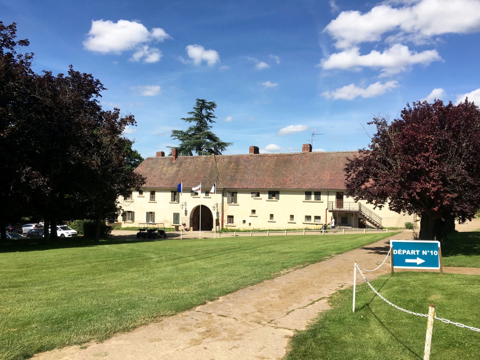 Golf de Seraincourt - Fairway et green du parcours