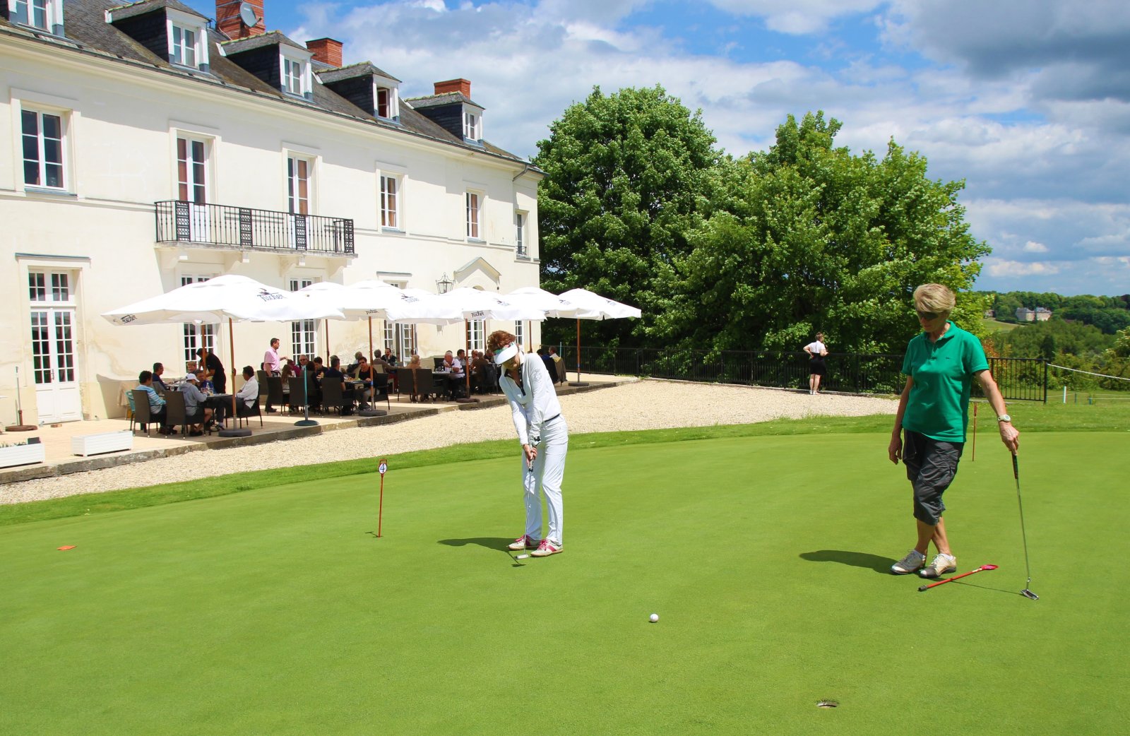 Golf de Seraincourt - Green et bunkers