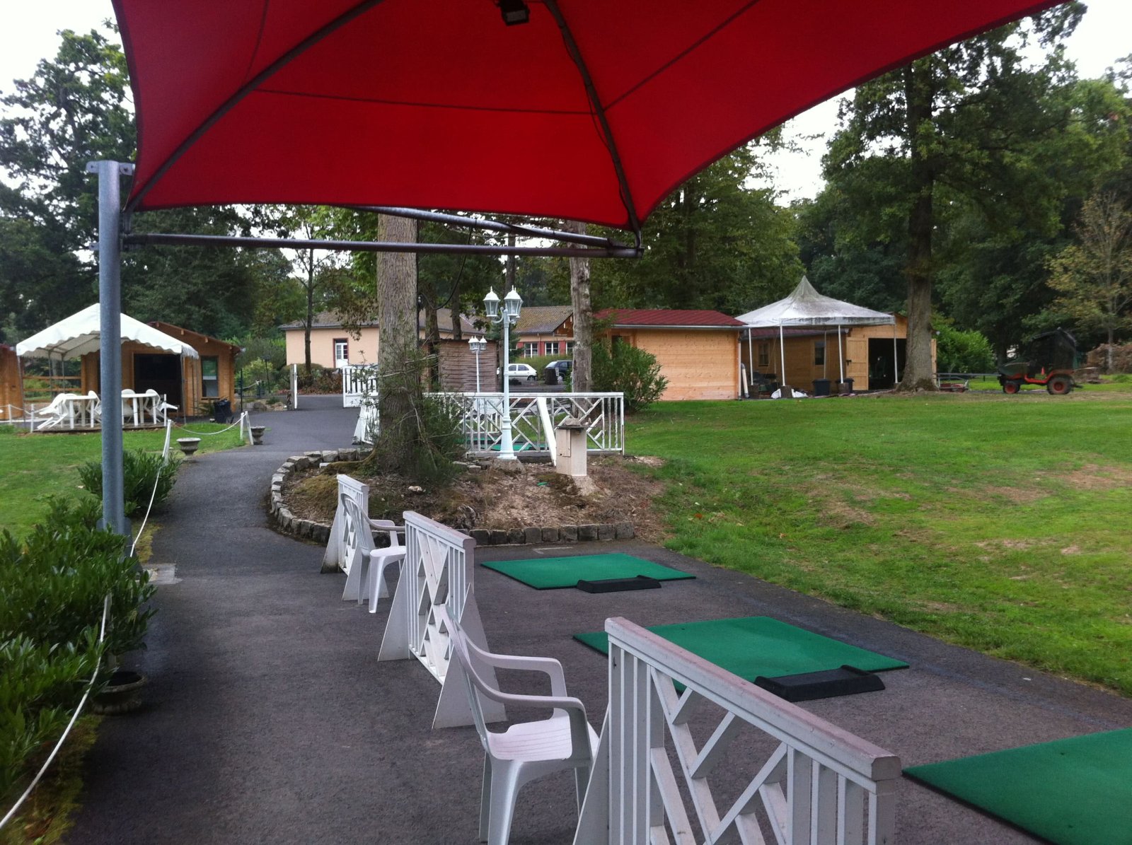 Golf de Spoir - Fairway et green du parcours