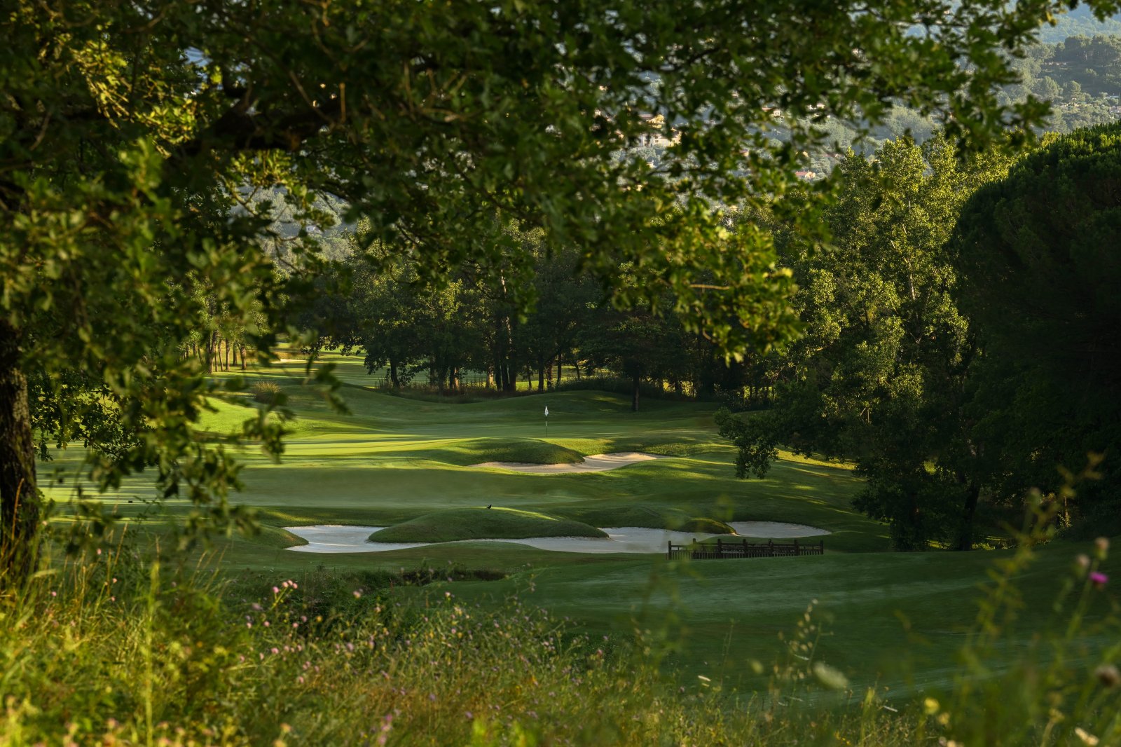 Terre Blanche - Panorama du parcours de golf