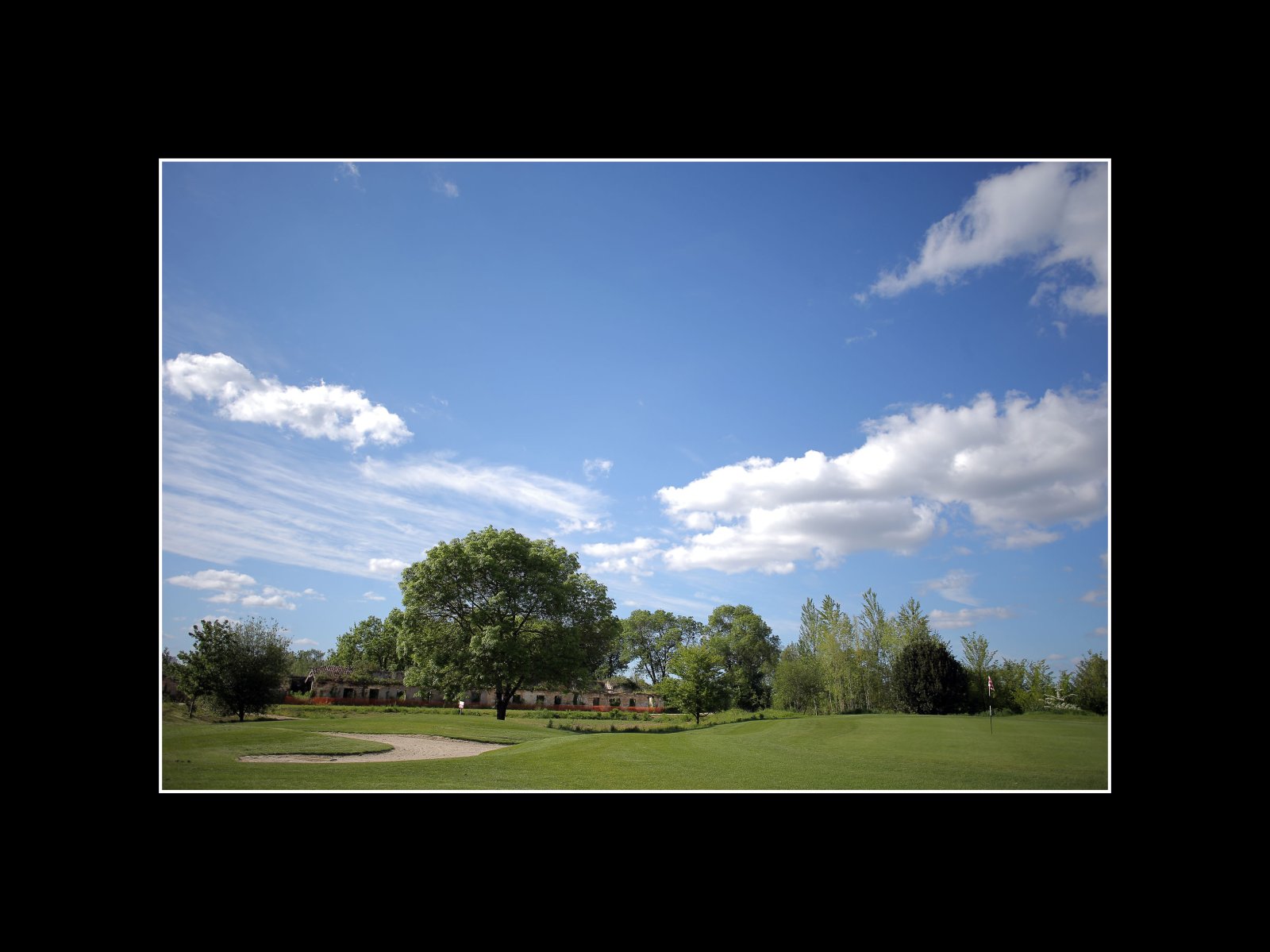Golf de Teynac - Fairway et green du parcours
