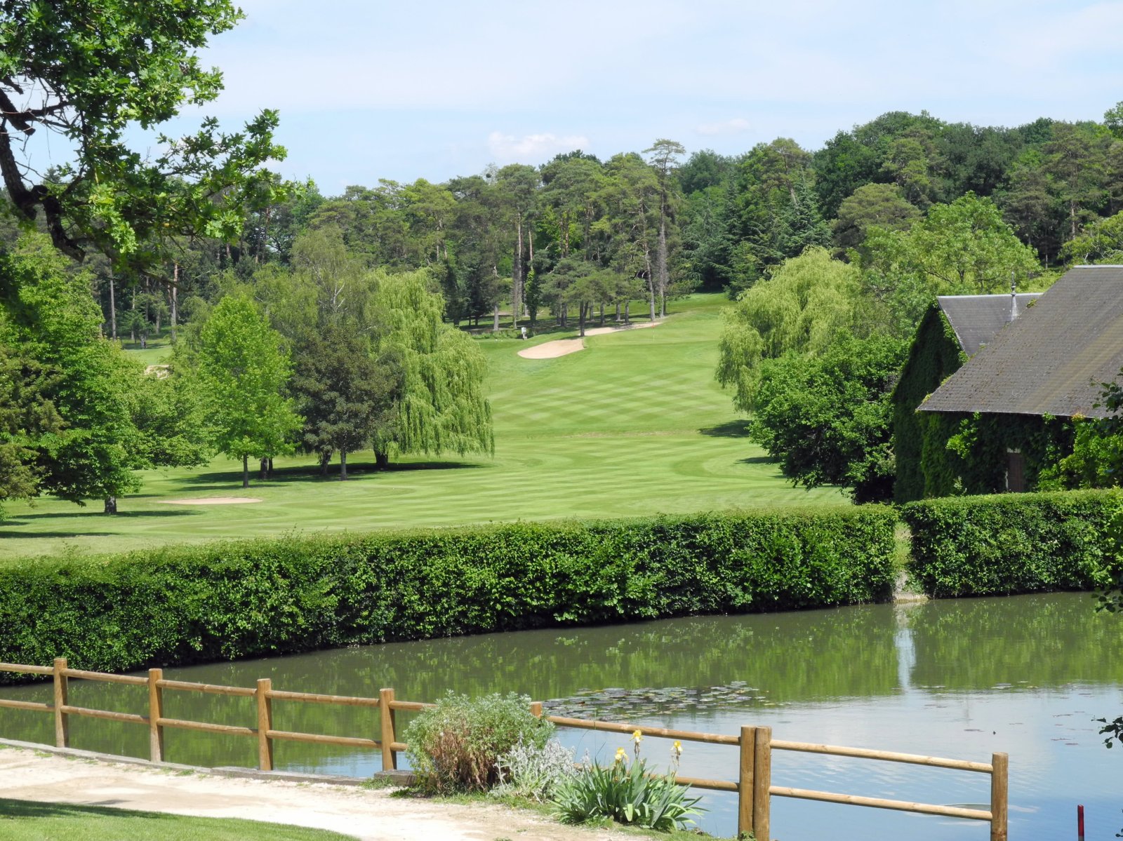Golf de Touraine - Fairway et green du parcours